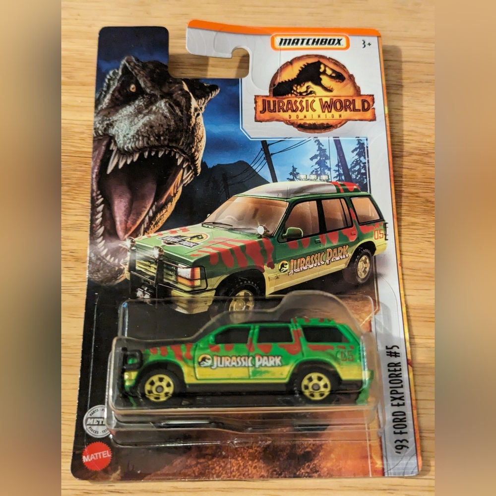 Matchbox 2022 - '93 Ford Explorer #5 - Jurassic World Dominion